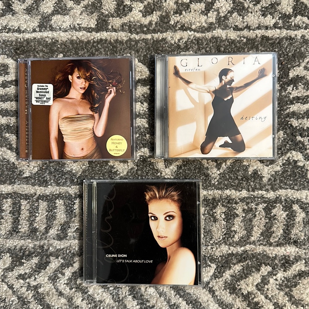Female artists - lot of 3 CD’s